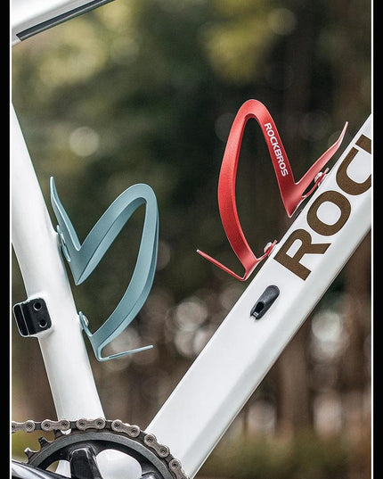 ROCKBROS Bottle Holder Aluminium Alloy Water Bottle Cage Adjustable Lightweight Mountain Cycling Bottle Cup Bracket Accessory