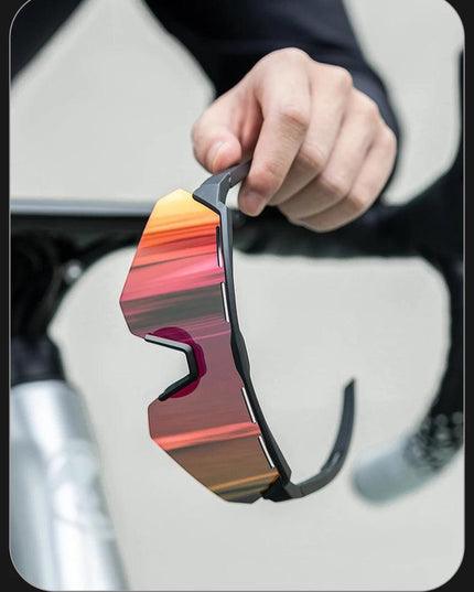 ROCKBROS Bike Glasses Polarized Men Women Bicycle Glasses 4Lens MTB Road Cycling Eyewear Glasses With Myopia Frame Sunglasses