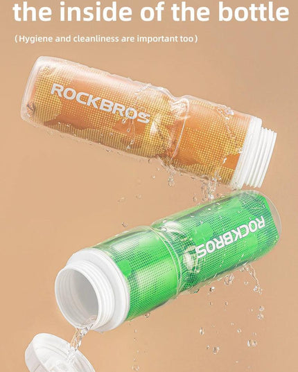 ROCKBROS Cycling Insulated Water Bottle 750ml PP5 Material Outdoor Sports Fitness Running Riding Camping Hiking Portable Kettle