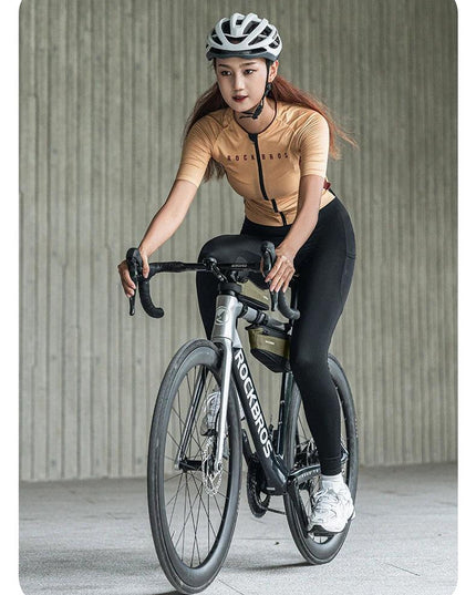 ROCKBROS Bicycle Bag Portable Cycling Top Tube Bag Nylon MTB Road Phone Tool Bag Reflective Ultralight Bicycle Pannier Pocket