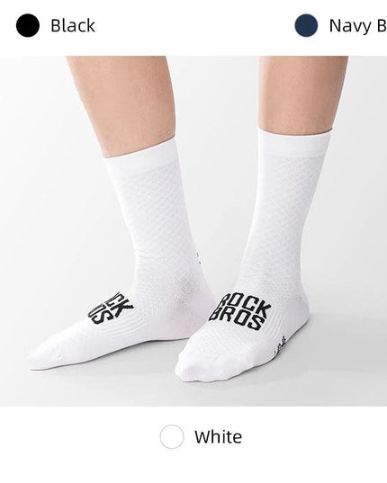 ROCKBROS ROAD TO SKY Professional Sport Socks Breathable Cycling Socks MTB Road Bike Socks High Elastic Shock Absorbing A pair