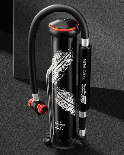ROCKBROS Bicycle Pump 220PSI Mini Hand Air Pump Tire Inflator Schrader Presta Portable AV/FV MTB Bike Road Bike Accessories