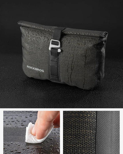 ROCKBROS 5-6L Bicycle Bag Waterproof Front Reflectice Tube Bike Bag MTB Large Capacity Handlebar Bag Front Frame Trunk Pannier