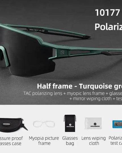 ROCKBROS Cycling Glasses Photochromic Eye Protecting Glasses Glasses Eyewear Goggles Windproof Bicycle Outdoor Sports Sunglasses