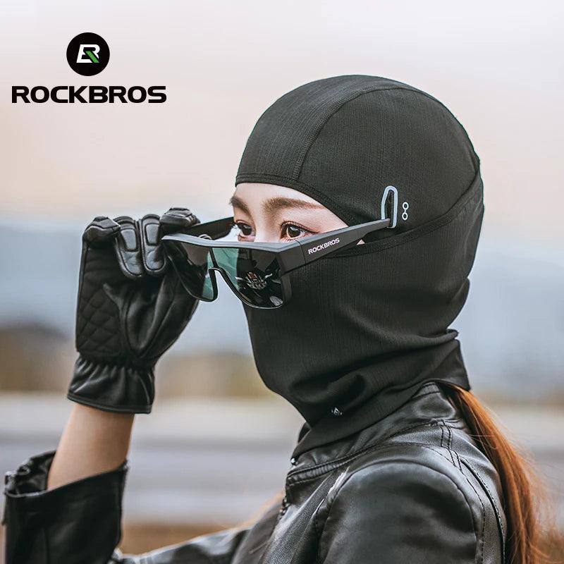 ROCKBROS Cycling Mask Sun Protection Headgear Mask For Four Seasons Balaclava  Full Face  Ski Mask Fishing Skiing Hat Headwear