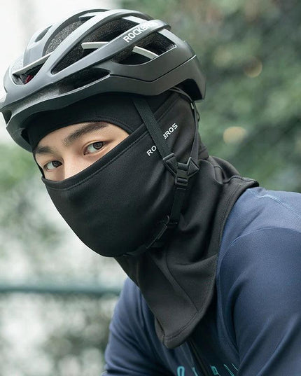 ROCKBROS Winter Cycling Mask Fleece Thermal Keep Warm Windproof Cycling Face Mask Balaclava Ski Mask Fishing Skiing Hat Headwear