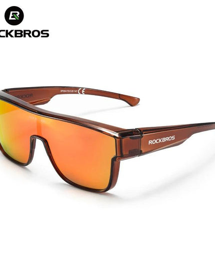 ROCKBROS Polarized Sunglasses Men's Driving Shades Dual-use Lens Camping Hiking Fishing Women UV400 Sports Cycling Eyewear
