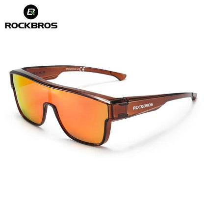 ROCKBROS Polarized Sunglasses Men's Driving Shades Dual-use Lens Camping Hiking Fishing Women UV400 Sports Cycling Eyewear