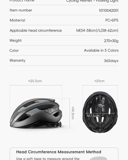 ROCKBROS Cycling Helmet Ultralight Safety Road Mountain Bike Helmet Adjustable Intergrally-molded Outdoor Racing Road Helmet