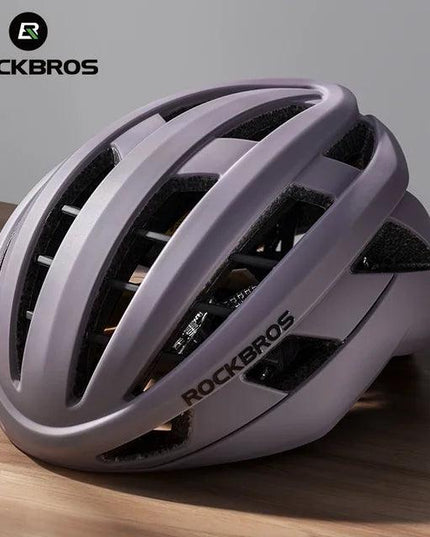 ROCKBROS Cycling Helmet Ultralight Fashion Breathable MTB Road Bicycle Helmet Men Women Suit 54-62CM Racing Bike Equipments ﻿