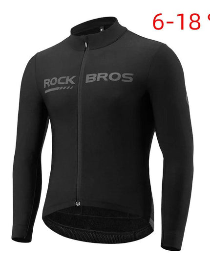 ROCKBROS Cycling Jersey Set Winter Spring Jacket Bibs Pants Long Sleeve MTB Bicycle Clothing Maillot Thermal Fleece Wear Suit