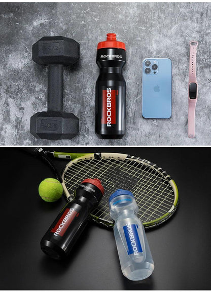 ROCKBROS Water Bottle 750ml Cycling Water Drink Bottle Outdoor Sports Travel Leisure Portable Kettle Water Bottle Drinkware