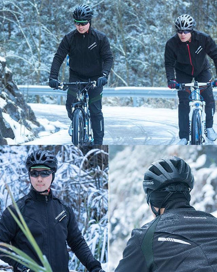 ROCKBROS Winter Face Mask Breathable Ski Cycling Scarf Running Training Balaclava Outdoor Sports Warm Winderproof Bike Equipment