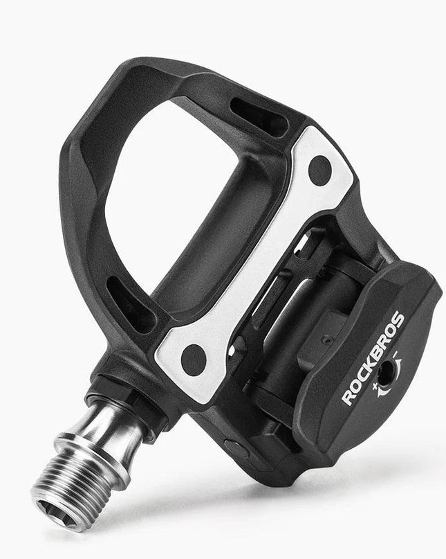 ROCKBROS Pedal Self-locking Carbon Fiber Bicycle Pedal For SPD System Ultralight Road Bike Pedal Cleat Platform Lock For Shimano