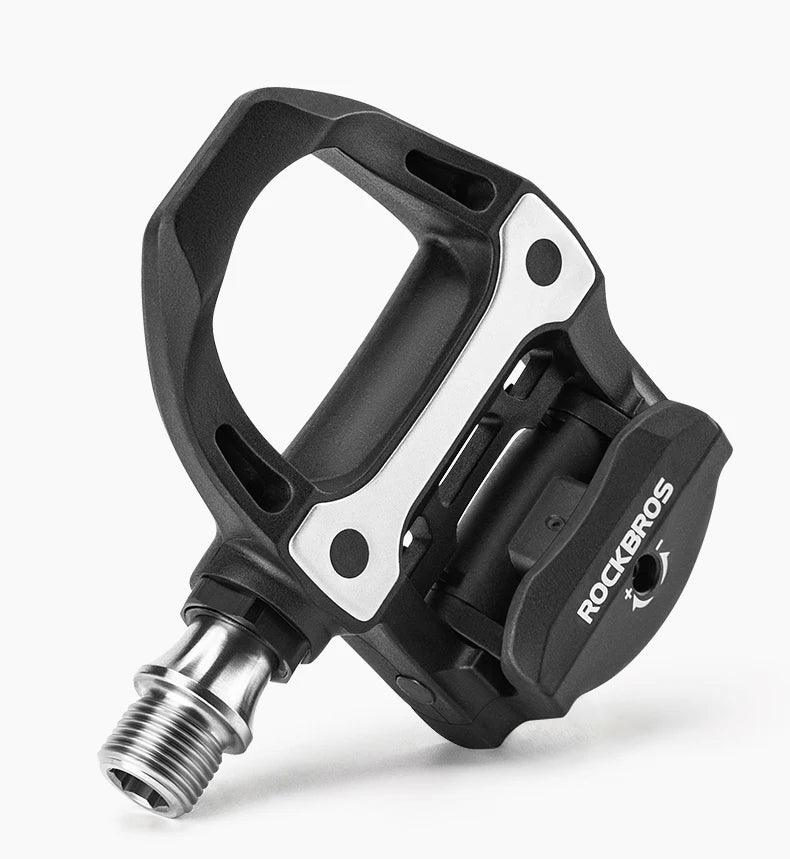 ROCKBROS Pedal Self-locking Carbon Fiber Bicycle Pedal For SPD System Ultralight Road Bike Pedal Cleat Platform Lock For Shimano