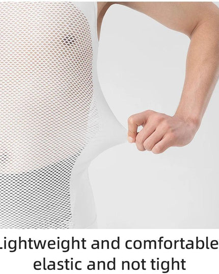 ROCKBROS Cycling Vest High Elastic Cycling Base Layer Sleeveless Bicycle Vest Quick Dry Undershirt Breathable Running Sport