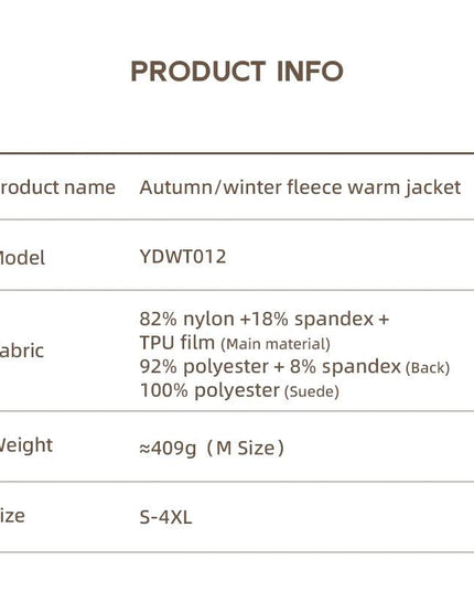 ROCKBROS Warm Cycling Jacket Men's Coat Professional Thermal Fleece Cycling Clothing 3 Season Windproof Outdoor Sports Jacket