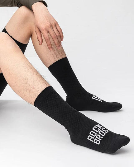 ROCKBROS ROAD TO SKY Professional Sport Socks Breathable Cycling Socks MTB Road Bike Socks High Elastic Shock Absorbing A pair