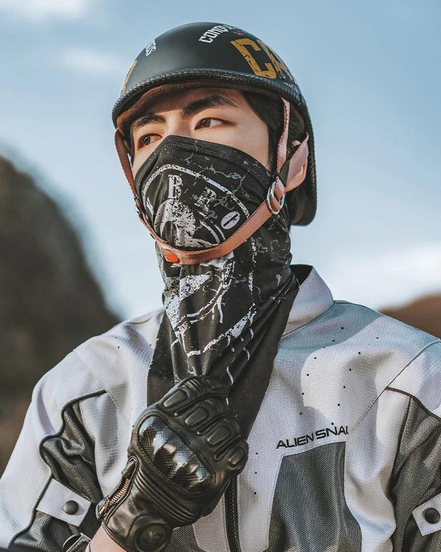 ROCKBROS Summer Triangle Face Mask Cycling Balaclava UV Protection Bike Motorcycle Neck Tube Scarf Outdoor Hat Magic Scarf