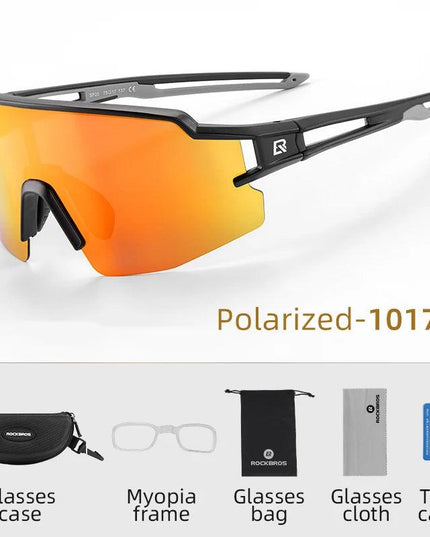 ROCKBROS Bicycle Glasses UV400 Cycling Glasses Bike Fishing Sunglasses Hiking Riding Polarized/Photochromic Eyewear Sport Goggle