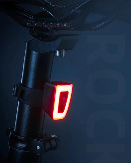 ROCKBROS  Mni Bike Light Waterproof USB Rechargeable Helmet Taillight Lantern For Bicycle LED Safety Night Riding Tail Light