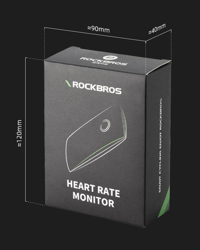 ROCKBROS H828 Heart Rate Sensor Bluetooth 4.0 ANT+ Upgrade 50H Battery Life Waterproof For Garmin Wahoo GPSPORT Bike Computer