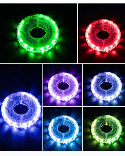 ROCKBROS Bicycle Wheel Light Smart 12 LED Flash Light Warning Light Kids Balance MTB Bike Light Vibration Sensing Light 1PCS