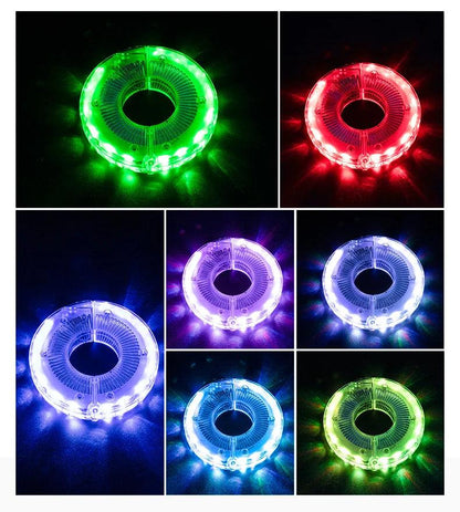 ROCKBROS Bicycle Wheel Light Smart 12 LED Flash Light Warning Light Kids Balance MTB Bike Light Vibration Sensing Light 1PCS