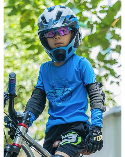 ROCKBROS Child Photochromic Polarized Sunglasses Bicycle Eyewear UV400 Kids Bike Goggles Protection Classic Windproof Glasses