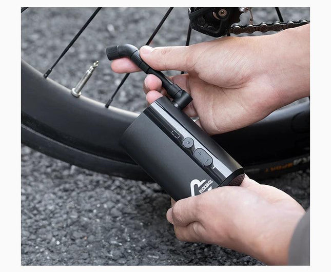 ROCKBROS Mini Pump 150psi Portable Riding Bicycle Electric Air Pump 5V2A Type-C Outdoor Portable  MTB Road Bike Motorcycle Pumps