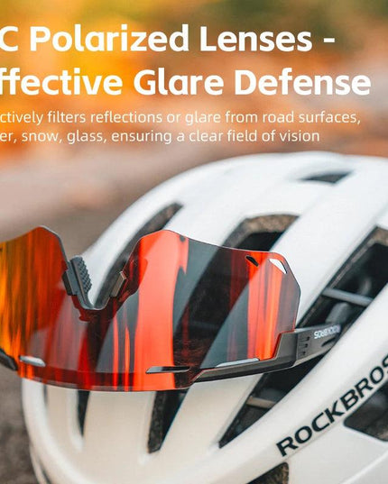 ROCKBROS Cycling Glasses MTB Road Bike Eyewear Driving Golf Goggles Protection Sports UV400 Sunglasses Polarized/Photochromic