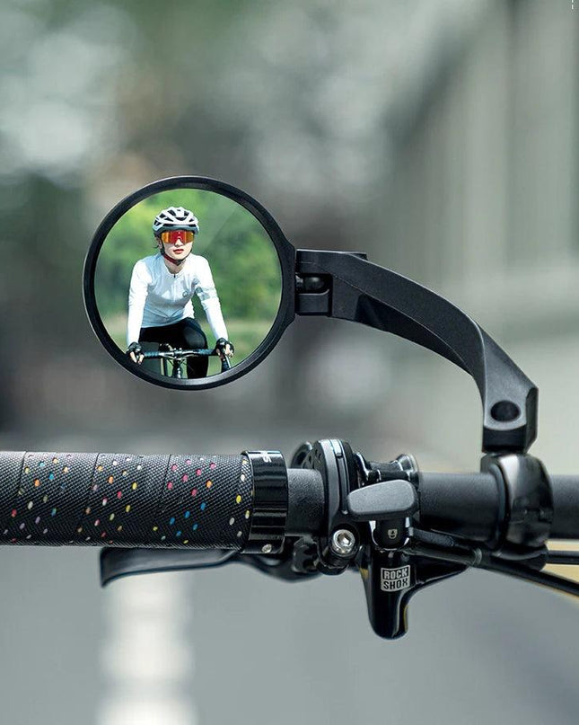 ROCKBROS Bicycle Mirror Handlebar Rear View Mirror Adjustable  Wide Range Back Sight Reflector Cycling Mirrors Bike Accessories