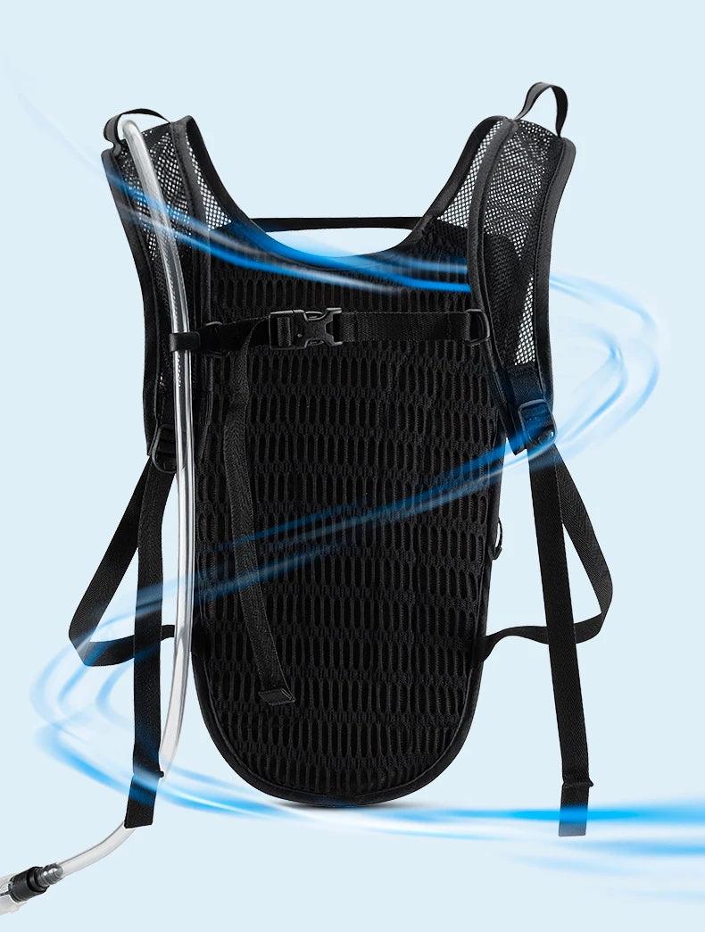 ROCKBROS Water Bladder Water Reservoir New Riding Water Bag Hydration Backpack 2L Reflective Stable Running Bag Vest Backpack