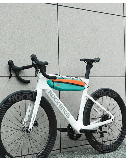 ROCKBROS Bicycle Triangle Bag Cycling Frame Front Tube Bag Pannier Extended Large Capacity Dirt-resistant  Bike Accessories