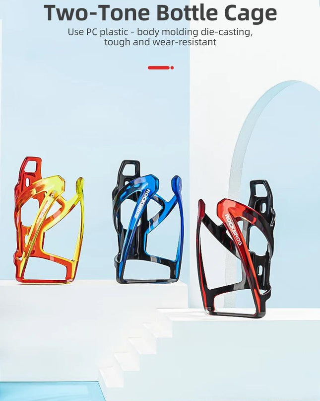 ROCKBROS Cycling Bottle Cages MTB Road Bicycle Water Bottle Holder Colorful Lightweight Cycling Bottle Bracket Bicycle Accessory