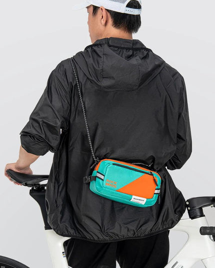 ROCKBROS Handlebar Bag  Bike Bag Portable Pannier Multi-purpose 2.5L Large Capacity Backpack Shoulder Messenger Crossbody Bags