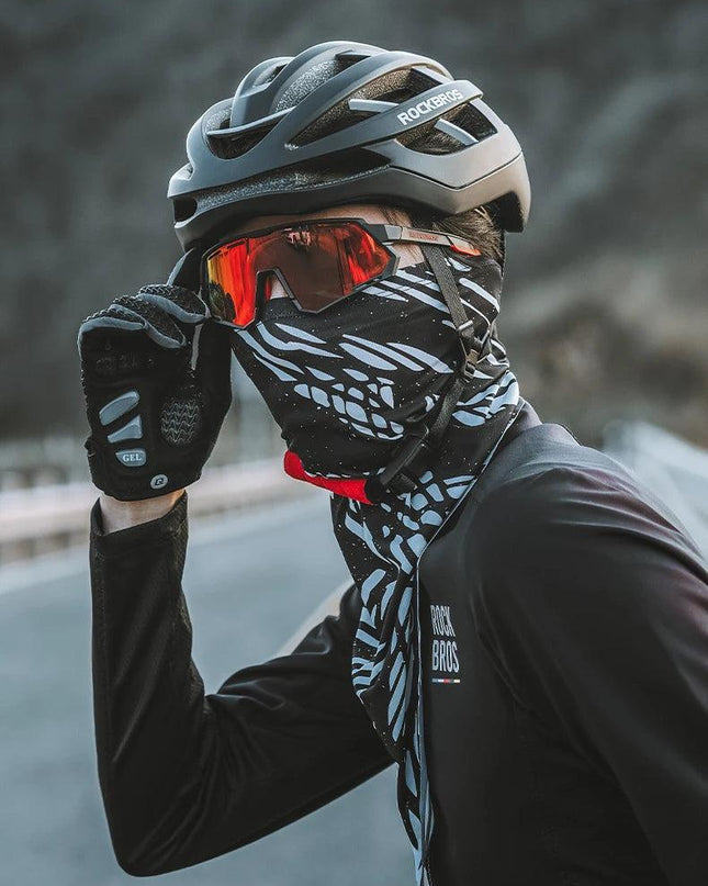 ROCKBROS Summer Triangle Face Mask Cycling Balaclava UV Protection Bike Motorcycle Neck Tube Scarf Outdoor Hat Magic Scarf