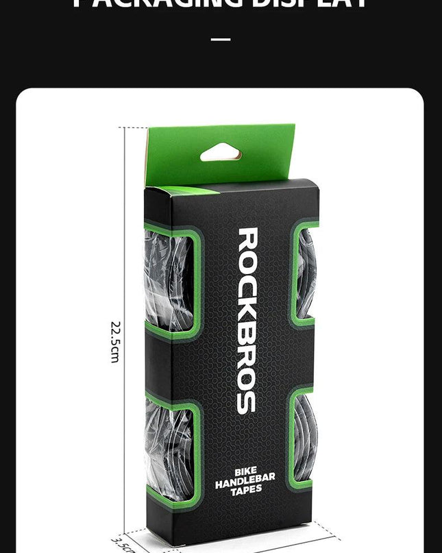 ROCKBROS Road Bike Handlebar Tape Breathable Anti-slip Shock Absorbing Belt Winding Straps Soft Wear-Resistant Cycling Strap