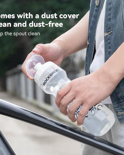 ROCKBROS Bike Water Bottle 750ml Bicycle Bottle With Holder Cage Outdoor Sport Portable Cycling Kettle Water Bottle Drinkware