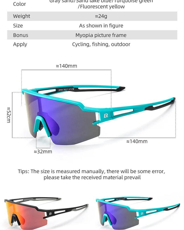 ROCKBROS Bicycle Glasses UV400 Cycling Glasses Bike Fishing Sunglasses Hiking Riding Polarized/Photochromic Eyewear Sport Goggle
