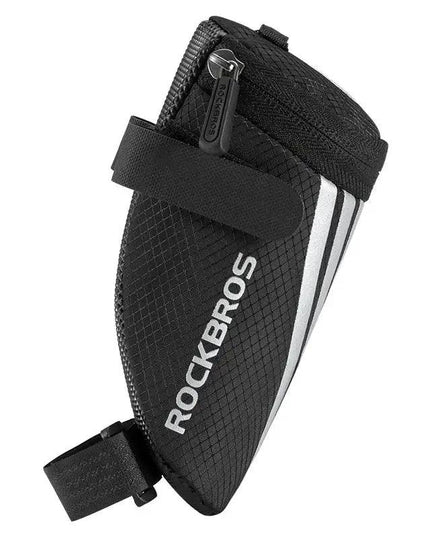 ROCKBROS Bike Bag Portable Reflective Saddle Bag Tail Seatpost Nylon Bicycle Bag MTB Road Bike Bag Panniers Bicycle Accessories