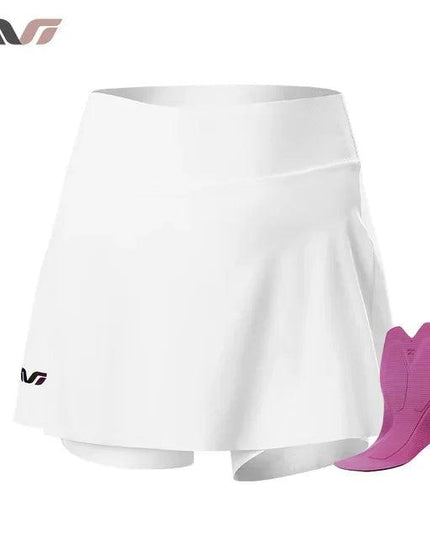 ROCKBROS TVI Cycling Skirt for Women Summer Breathable Running Cycling Outdoors Tennis Sport Skirt Pockets Fitness Casual Shorts
