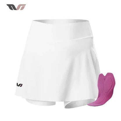 ROCKBROS TVI Cycling Skirt for Women Summer Breathable Running Cycling Outdoors Tennis Sport Skirt Pockets Fitness Casual Shorts