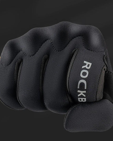 ROCKBROS Winter Gloves Touch screen Windproof Bike Cycling Gloves Full Finger Ski Non-Slip Warm Sports Motorcycle Hiking Gloves