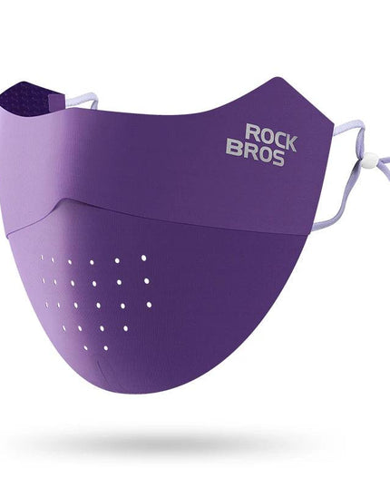 ROCKBROS Cycling Ice Silk Face Mask Anti-UV Sun Protection Breathable Dustproof Men Women Bandana Running Fishing Sports Mask