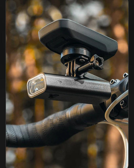 ROCKBROS Bike Front Light IPX6 Type-c Rechargeable Bicycle Hanging Light Headlight LED Flashlight 400/800/1000/1500LM Aluminum