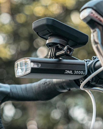 ROCKBROS 3000LM Bicycle Front Light 10000mAh Bicycle Light High Brightness Type-C Bike Lamp Road MTB Cycling Safety Front Lights