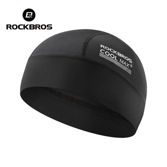 ROCKBROS Cycling Cap Breathable Quick-drying Helmet Hat Inner Cap UPF50 Sun Protection Sports Running Cap Summer Motorcycle Hats