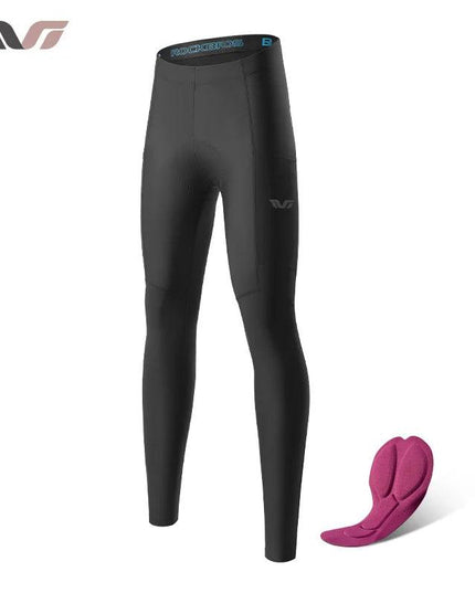 ROCKBROS TVI Series Women's Cycling Pants Riding Mountain Bike Trousers Windproof Breathable Bicycle Padded Tights Asain Size