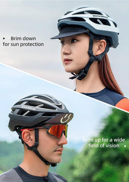 ROCKBROS Cycling Caps Polyester Bicycle Quick Dry Sports Hats Summer UV Protection Bike Balaclava Unisex Size Breathable Hat